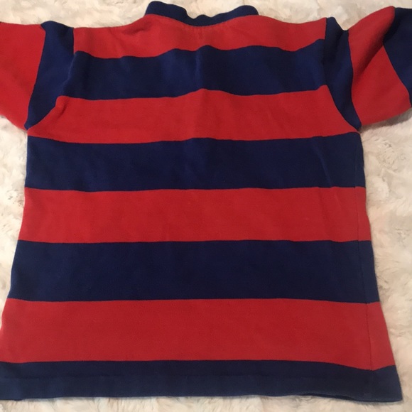 Vintage boys red and blue polo size 6-7 - Picture 4 of 5